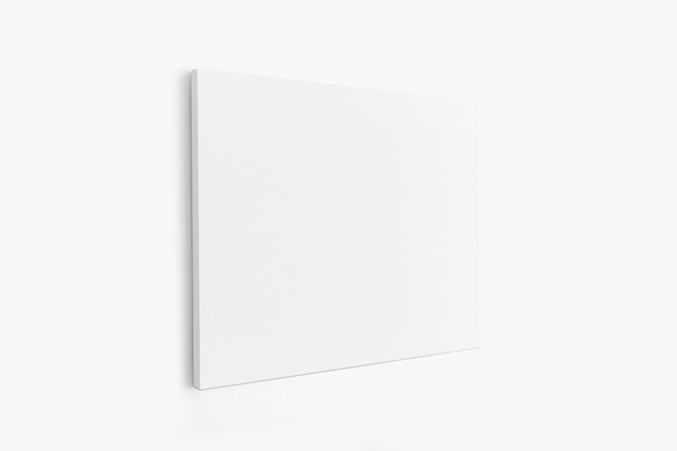 Art Wall Hanging Canvas Ratio 4x3 Mockup - Left 0.75in Wrap View