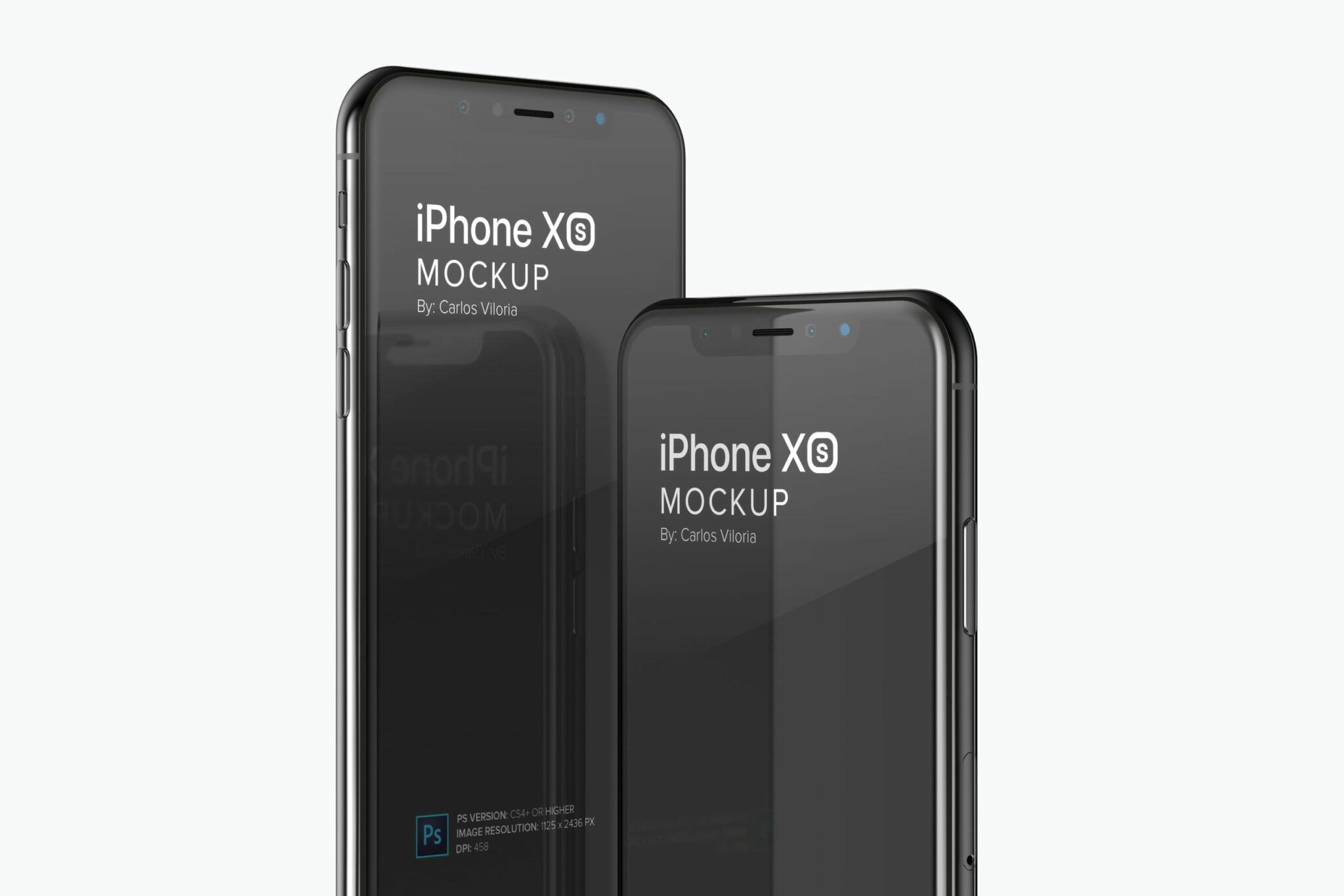 Free Mockup: iPhone XS to Display UI Apps for iOS