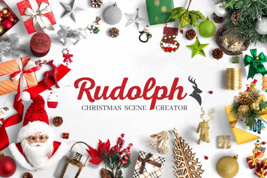 Rudolph Christmas Scene Creator