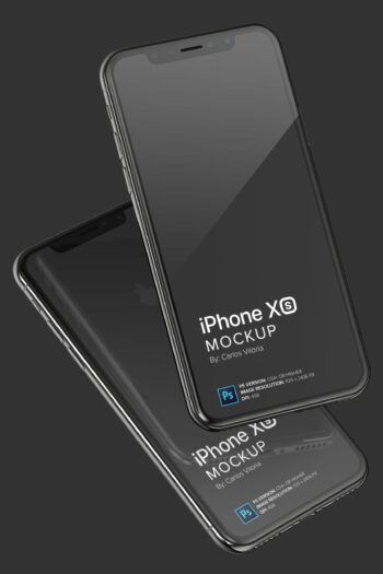 Iphone Xs Mockup for Apps Designs - Mockups by Carlos Viloria