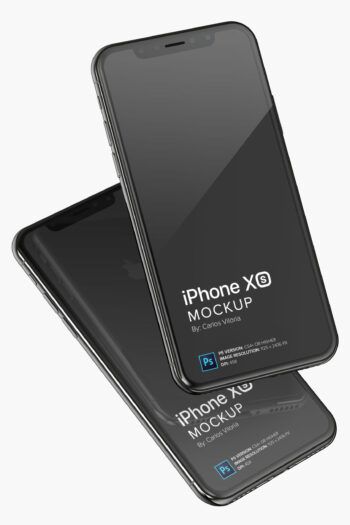 Iphone Xs Mockup for Apps Designs - Mockups by Carlos Viloria