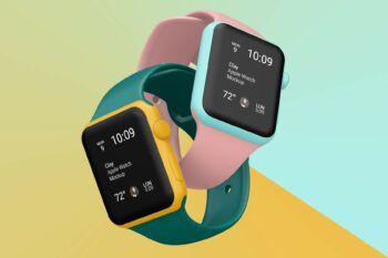 Clay Apple Watch Mockup 07 - Mockups by Carlos Viloria Clay Apple Watch Mockup to Present Watchos Apps - Mockups by Carlos Viloria