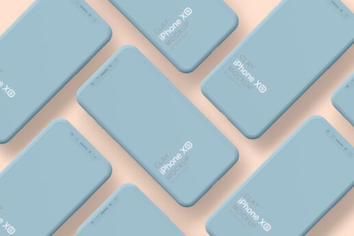 Clay iPhone Mockup for iOS Apps