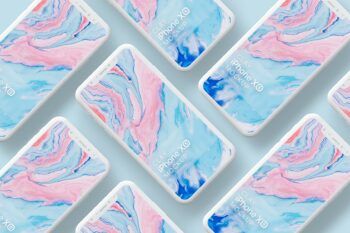 Clay Iphone Mockup for Ios Apps - Mockups by Carlos Viloria