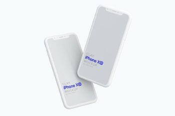 Clay Iphone Mockup for Ios Apps - Mockups by Carlos Viloria