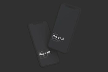 Clay Iphone Mockup for Ios Apps - Mockups by Carlos Viloria