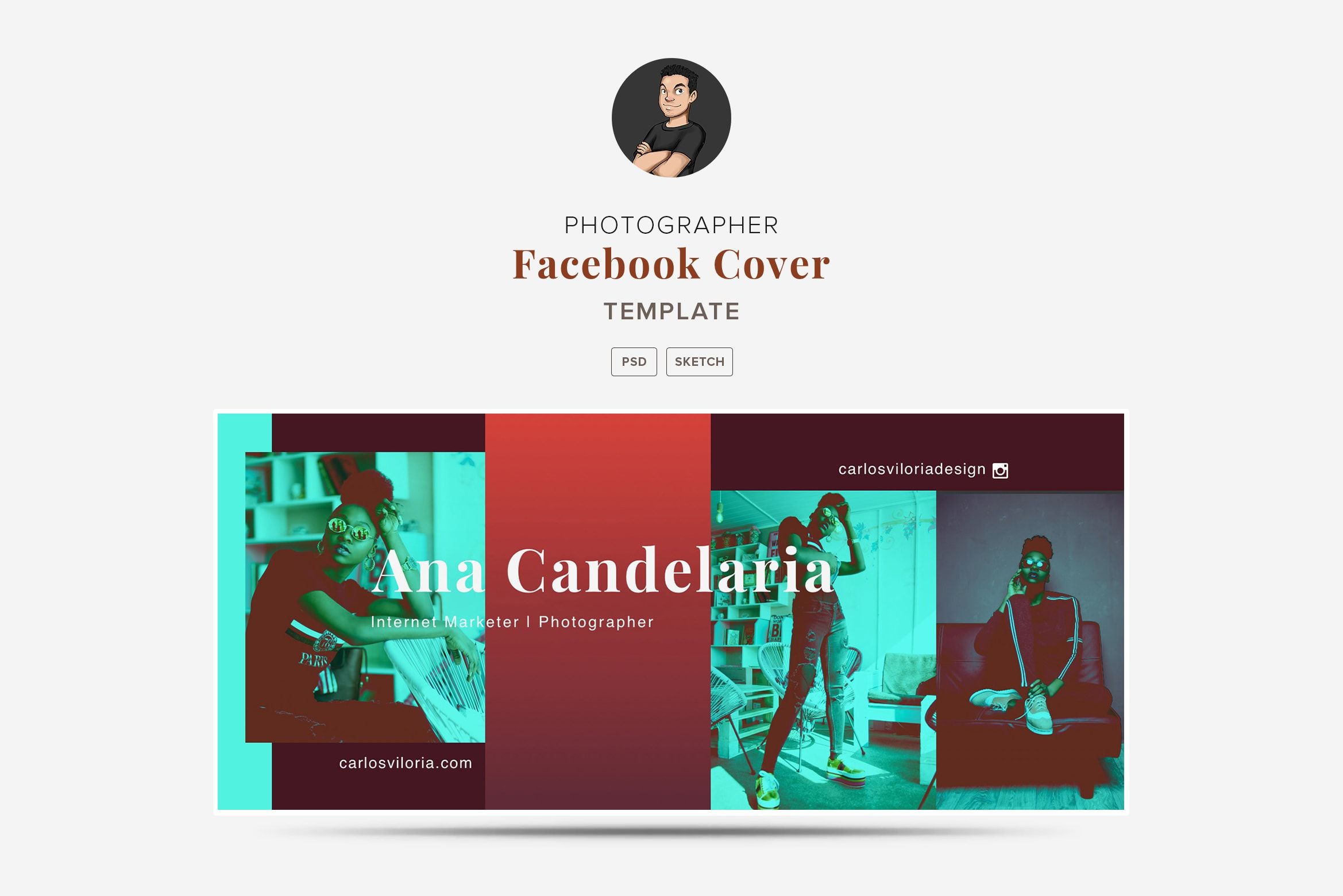 Facebook Cover Template 02 for Photography