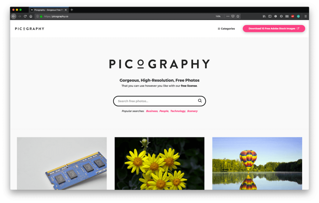 Top Free Stock Photo Sites - Picography