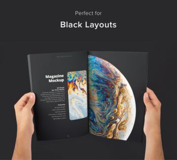 A4 Magazine Spread Page Mockup - Mockups by Carlos Viloria A4 Magazine Spread Page Mockup - Mockups by Carlos Viloria