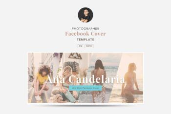 Facebook Cover Template - Mockups by Carlos Viloria