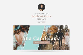 Facebook Cover Template - Mockups by Carlos Viloria