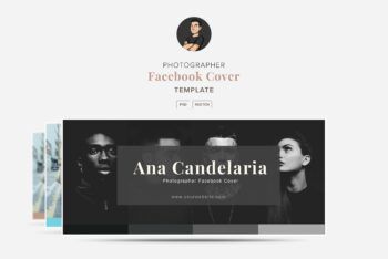 Facebook Cover Template - Mockups by Carlos Viloria