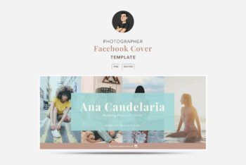 Facebook Cover Template - Mockups by Carlos Viloria