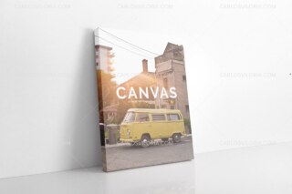 Portrait Canvas Mockup