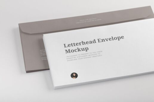 Letterhead Envelope Mockup 01