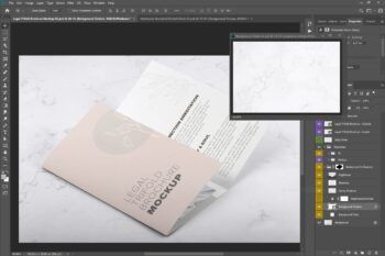 Legal Trifold Brochure Mockup - Mockups by Carlos Viloria