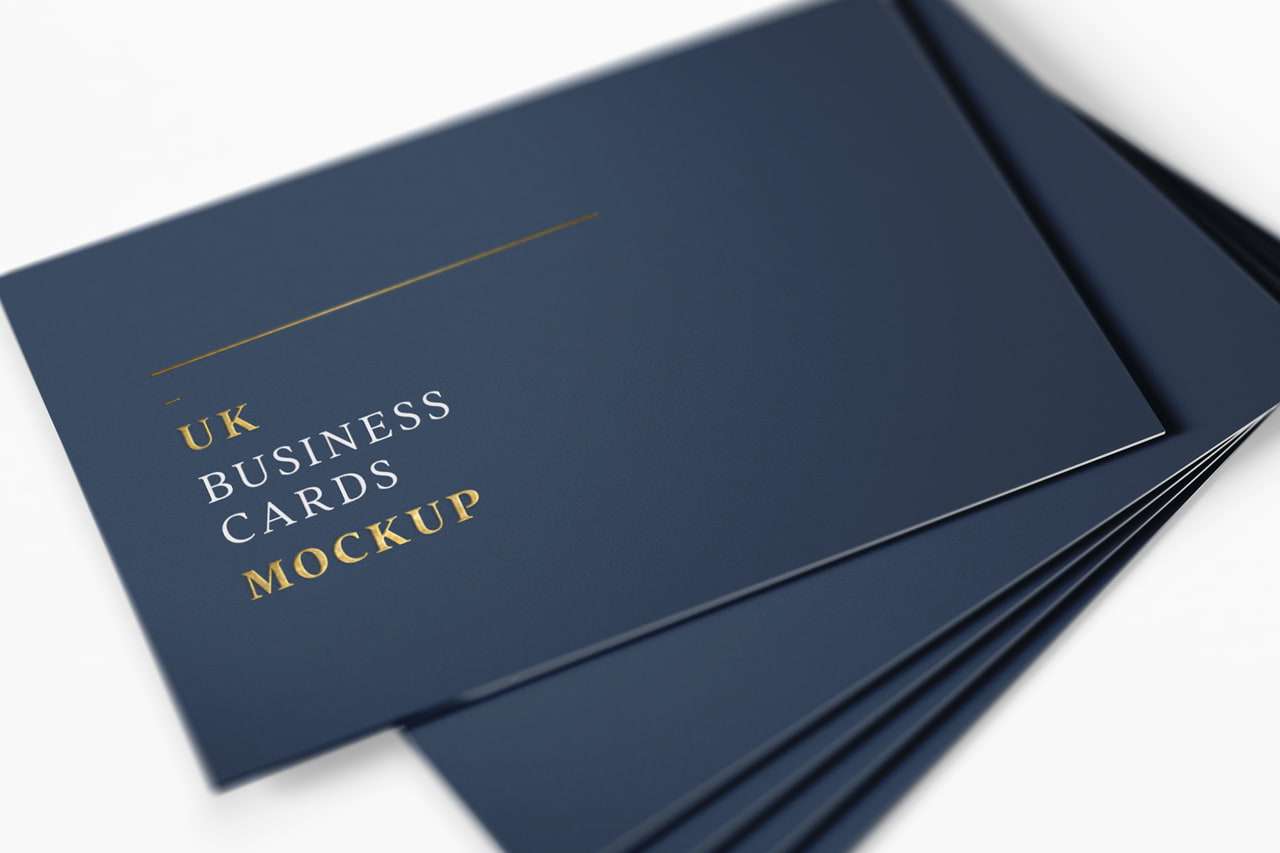 Branding Uk Card Mockup