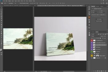 Landscape Canvas Ratio 3x2 Mockup - Mockups by Carlos Viloria