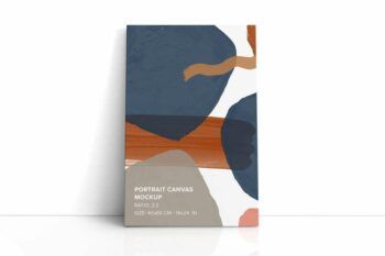 Portrait Canvas Mockups - Ratio 2x3 - Mockups by Carlos Viloria