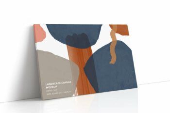 Landscape Canvas Mockups - Ratio 3x2 - Mockups by Carlos Viloria