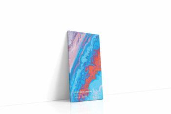 Portrait Canvas Mockups - Ratio 1x2 - Mockups by Carlos Viloria