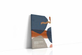 Portrait Canvas Mockups - Ratio 2x3 - Mockups by Carlos Viloria