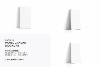 Canvas Mockups Bundle 2 - Mockups by Carlos Viloria