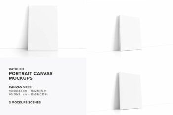Canvas Mockups Bundle 2 - Mockups by Carlos Viloria