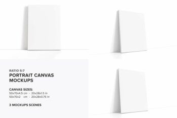 Canvas Mockups Bundle 2 - Mockups by Carlos Viloria