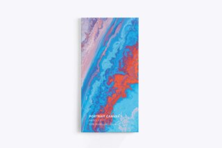 Front Hanging Portrait Canvas Ratio 1x2 Mockup