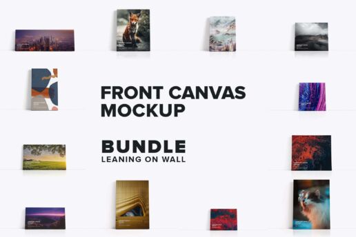 Front Canvas Mockup Pack