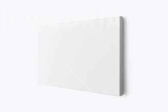 Hanging Landscape Canvas Ratio 3x2 Mockup - Right 1.5 in Wrap