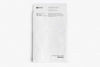 C4 A4 Envelope Mockup - Mockups by Carlos Viloria