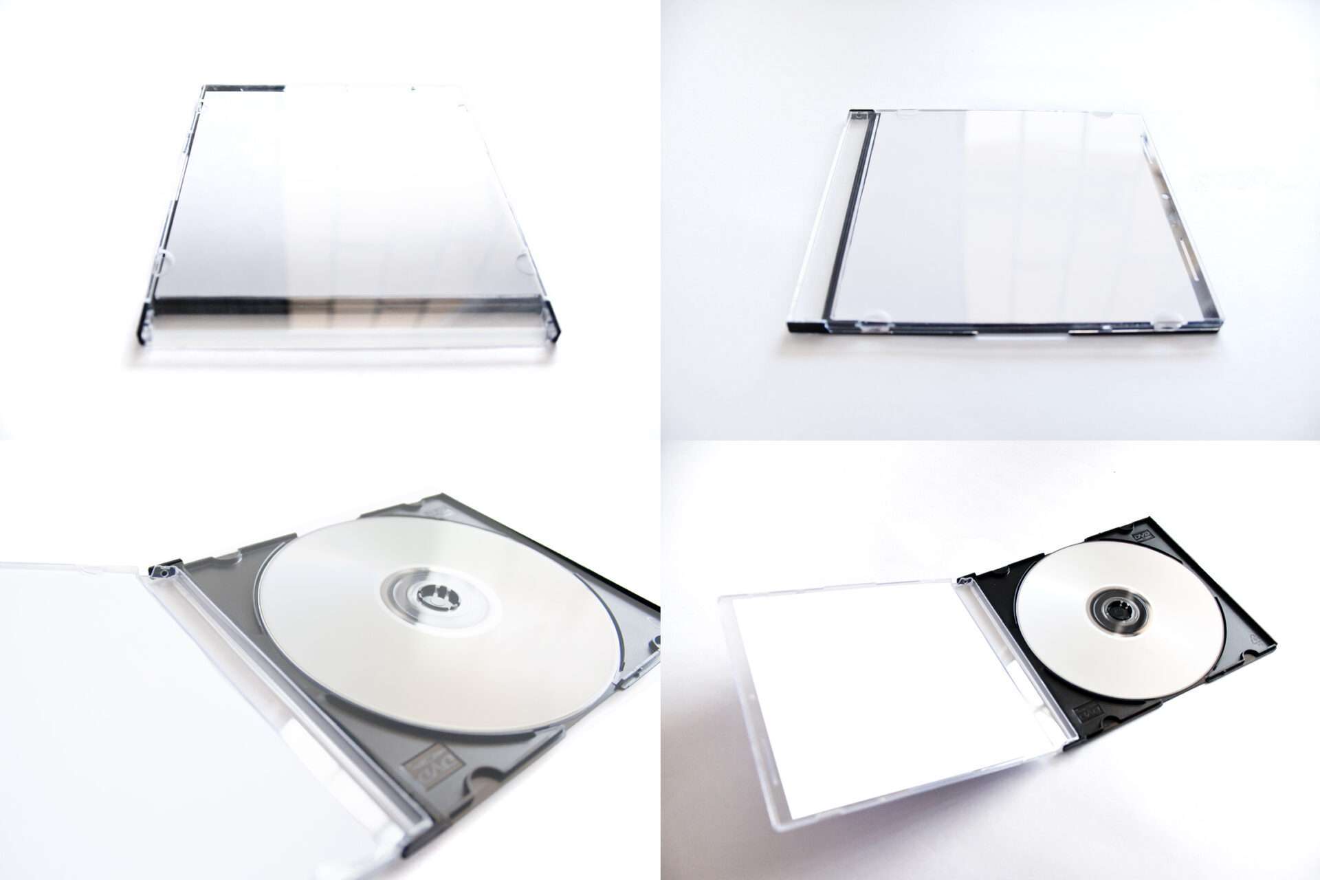 CD-DVD Jewel Case Open Mockup