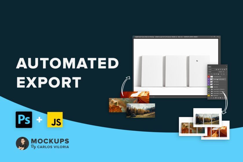 Automate Photoshop exports with the help of Free JavaScript