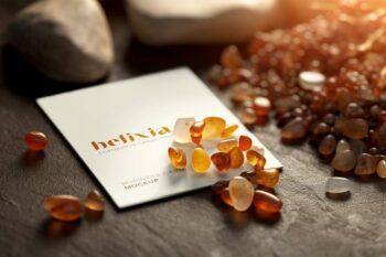Amber - Helixia Business Card Mockups