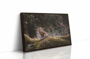 Floating Frame Landscape Canvas Ratio 3x2 Mockup 01 - Mockups by Carlos Viloria