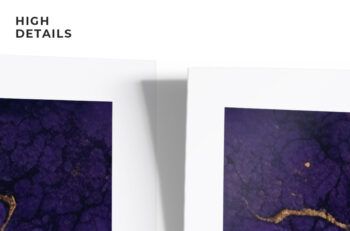 Triptych Poster Ratio 1x2 Mockup - Mockups by Carlos Viloria