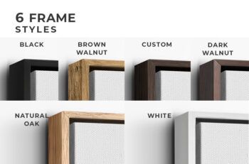 Hanging Landscape Floater Frame Canvas Mockup - Ratio 3x2 - Mockups by Carlos Viloria