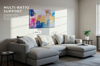 Hung Canvas Mockup Pack 007 – Living Room Scene - Mockups by Carlos Viloria Hung Canvas Mockup Pack 007 – Living Room Scene - Mockups by Carlos Viloria