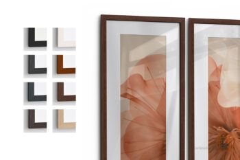Triptych Photo Frame Mockup - Ratio 1x3 - Mockups by Carlos Viloria