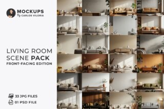 Living Room Scene Pack - Cover