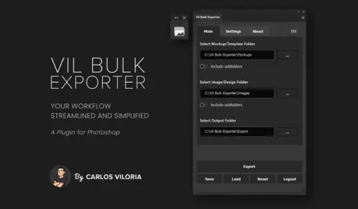 Vil Bulk Exporter - Batch Mockup Previews