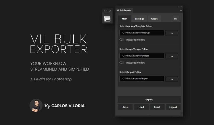 Vil Bulk Exporter - Batch Mockup Previews