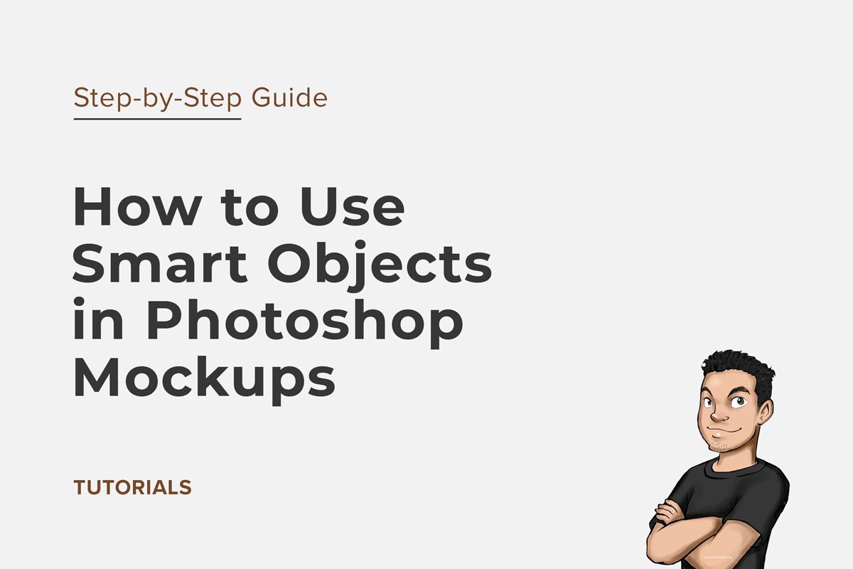 How to use smart objects in photoshop mockups